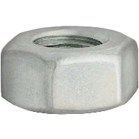 Écrou Hexagonal 1/4"-28, Zinc