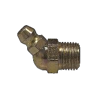 Raccord de graissage 1/8" NPT 45 DEG. (1688) fini plaqué