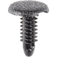 Clip de retenue type Sapin pour panneau Honda, dia. tête 13mm - Nylon noir