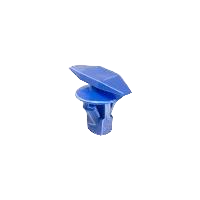Clip de retenue Mazda pour bande intempérie porte avant/arrière & capot, tête 5mm X 15mm - Nylon bleu