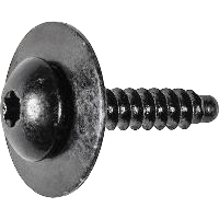 Vis autotaraudeuse M4.2-1.41 x 20MM GM Torx Pan SEMS avec rondelle - Zinc noir