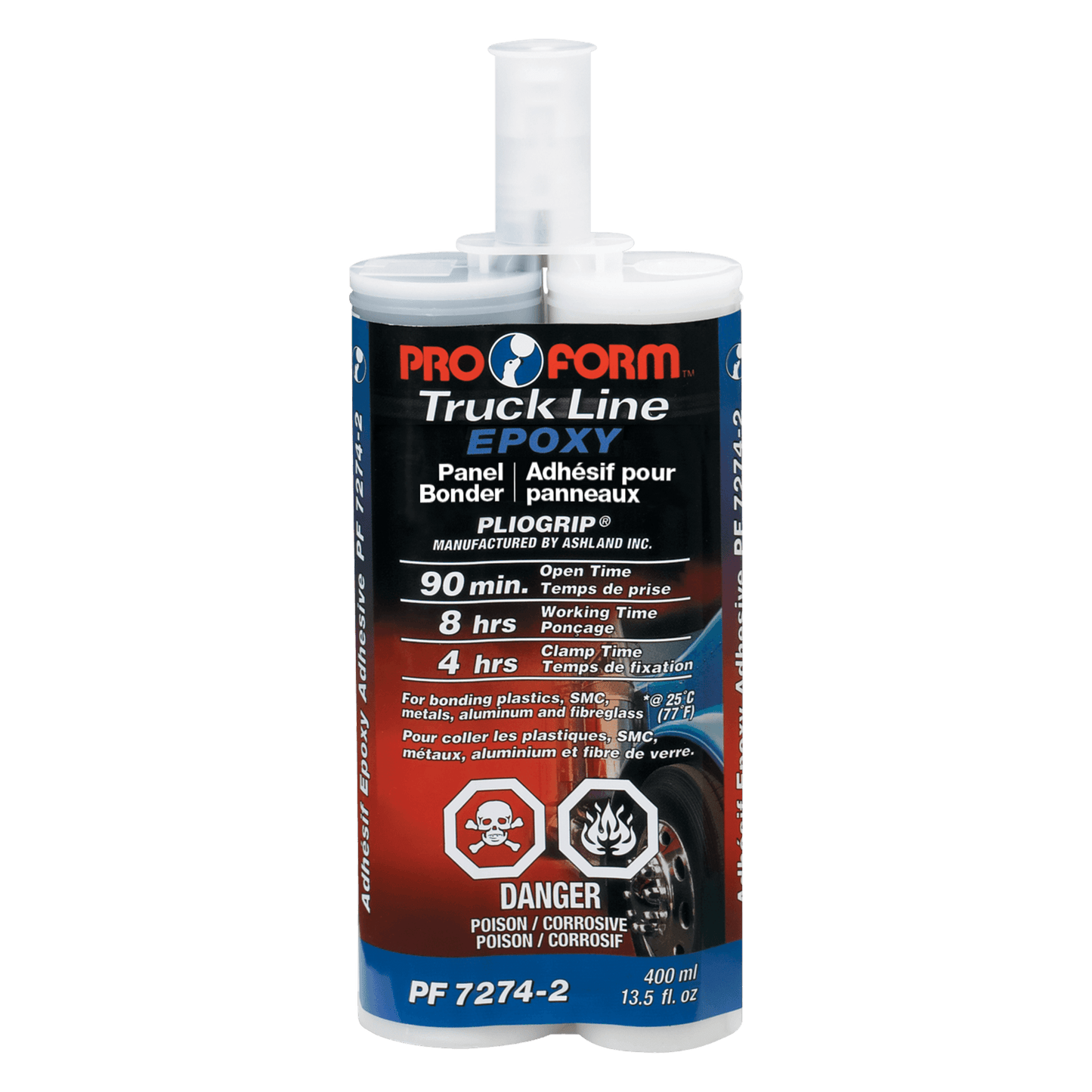 Adhésif époxy pour panneaux Truck Line Pliogrip®