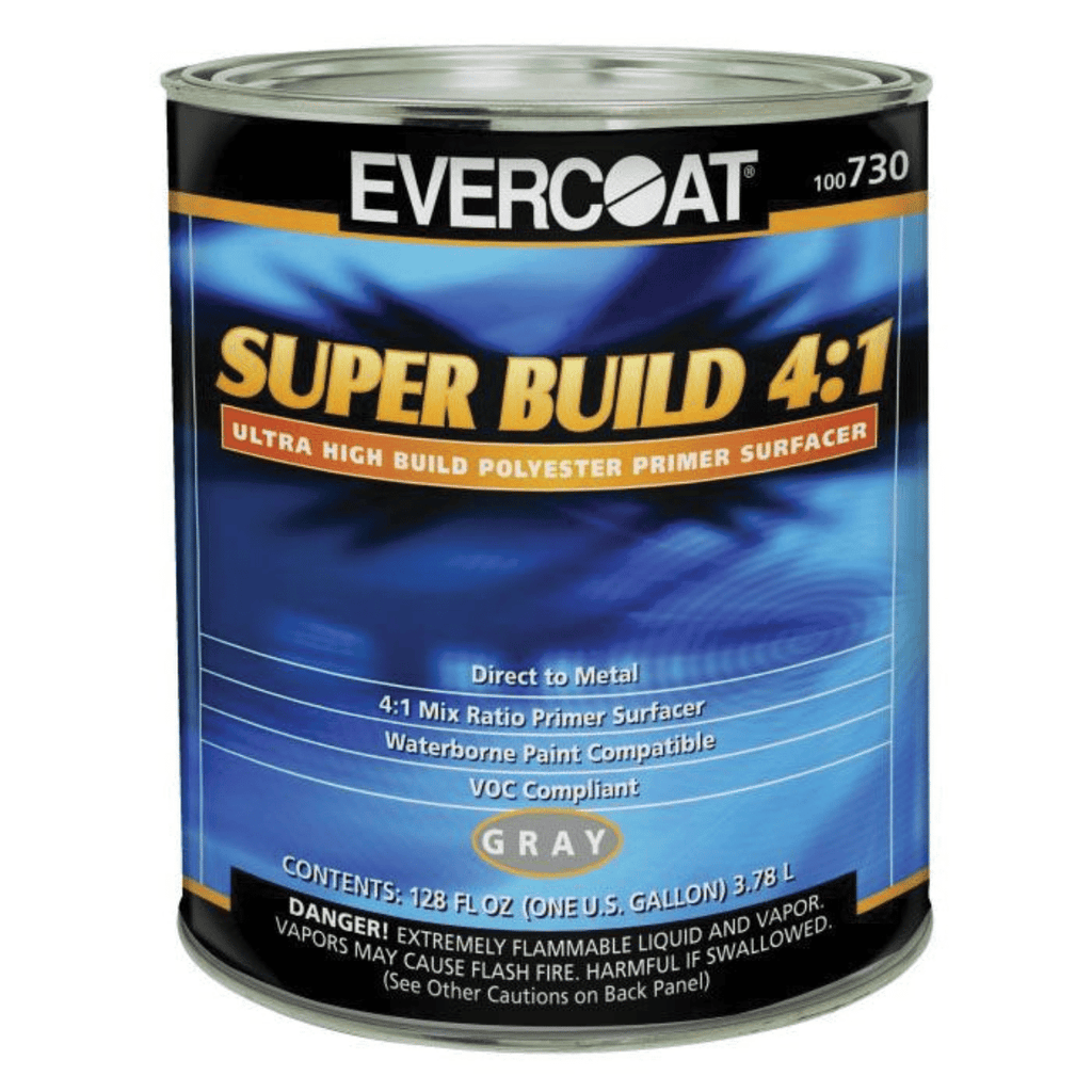 APPRÊT SURFAÇANT GRIS AU POLYESTER ULTRA BÂTISSEUR SUPER BUILT 4:1, GALLON