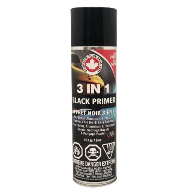 3 IN 1 Black Primer Spray