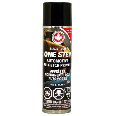 One Step Spray Self-Encrusting Primer, Black