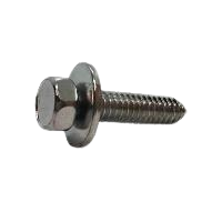 Hex head bolt with washer 1/4"-20 x 1" stainless steel, 25/pk