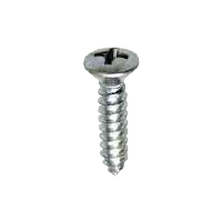 Star Screw (Phillips) #8 x 3/4" Zinc Self-Tapping Oval Head