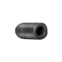 Rubber vacuum plug for 1/4" OD tube inner length 9/16"