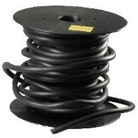 50' Rubber vacuum/windshield washer hose 5/32" ID