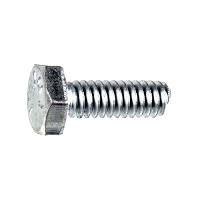 Hex head bolt 1/4"-20 x 1" grade 5, Zinc