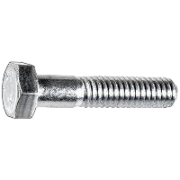 Hex head bolt 5/16"-18 x 1-1/2" grade 5, Zinc