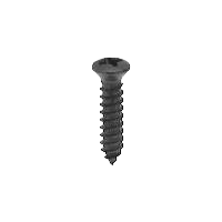 #8 x 3/4" with #6 Phillips Oval Head Self-Tapping Screw, Black Oxide