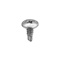 TEKS Self-Tapping Screw #8 x 1/2" Phillips Head Washer - Zinc