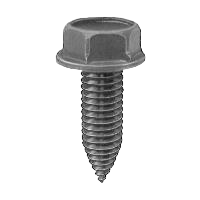 Hex Bolt M8-1.25 x 25mm washer 17mm OD - Phosphate