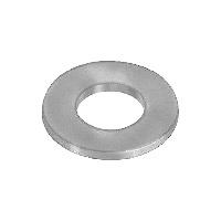 Nylon flat washer for 3/8" bolt