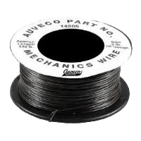 2LBS Mechanical wire spool 18 GA, soft black steel