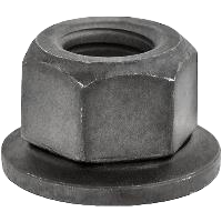 M8-1.25 Hex Nut with Loose Washer 24mm OD - Phosphate