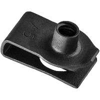 GM Extruded U-Nut for #10-24 Screws - Phosphate