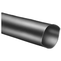 3/16" x 6" thin wall heat shrink tubing 2 to 1 shrink ratio