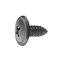 M6.3-1.81 x 16mm Trussed Phillips Head Self-Tapping Screw - Black Phosphate