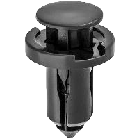 Push-Type Bumper Retainer Clip, Dia. head 18mm