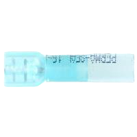 Krimp &amp; Seal Terminal 16-14 Gauge Female Disconnect Wire - Blue