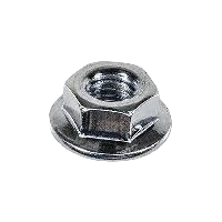 Hex Flange Nut M5-0.8 - Zinc Plated