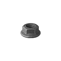 Hex Flange Nut M5-0.8 - Black Oxide