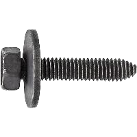 GM Carriage Bolt Hex Head. SEMS M6-1.0 x 30MM - Phosphate