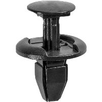 Clip de retenue GM type poussoir pour évent de capot, dia. tête 18mm