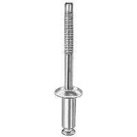 Peel-Type Rivet (burst type shank) 1/4" dia. 3/16"-1/4" drive - Aluminum/Steel