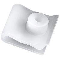 U-nut for M4.8 screw (#10) Nissan &amp; Infiniti - White Nylon