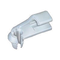 GM Door Lock Retainer Clip, Right Hand Side - White Nylon