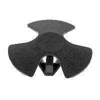 TOTOTA retaining clip for hood insulation - Black Nylon