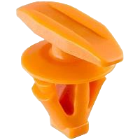 FORD Weather Strip Retainer Clip - Orange Nylon