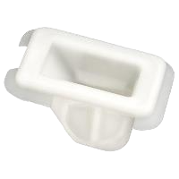 JEEP eyelet for headlight mounting - White nylon