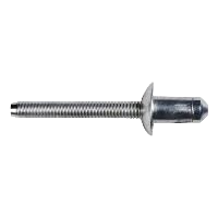 Specialized blind rivet FORD dia. 1/4", socket .060" - .138" - Zinc finished steel