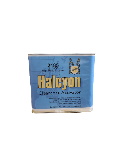 High temperature activator for Euro Halcyon production varnishes