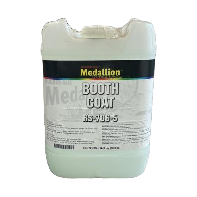 Clear paint booth coating 5 gal. RS-706-5 - Medallion