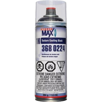 Black Textured Coating 1K 13.5oz - SprayMax