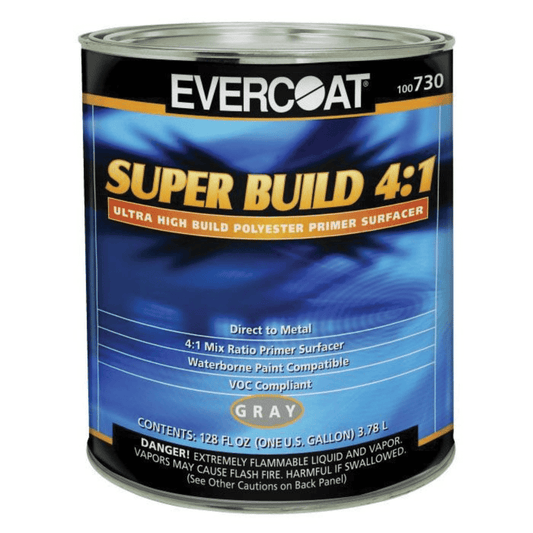 APPRÊT SURFAÇANT GRIS AU POLYESTER ULTRA BÂTISSEUR SUPER BUILT 4:1, GALLON