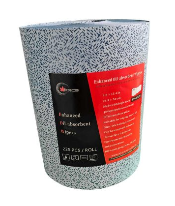 Oil absorbing wipes 9.8'' X 13.4''